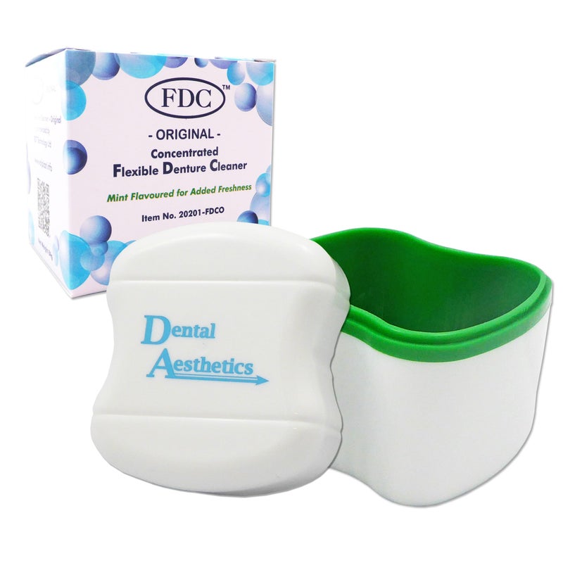 FDC Sachets & Denture Bath - Valplast Flexible Denture Cleaner (Green Bath)